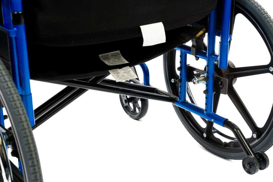 swift wheelchair double cross brace